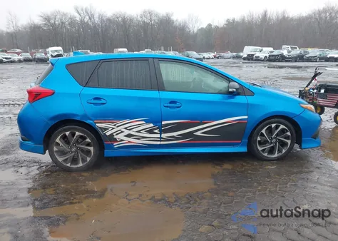 2016 Scion Im z USA, uszkodzony, nr VIN JTNKARJE5GJ505553